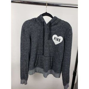 Pink Victorias Secret Gray Pullover Sweater